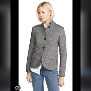 rag & bone Women's Black and White Blazer
